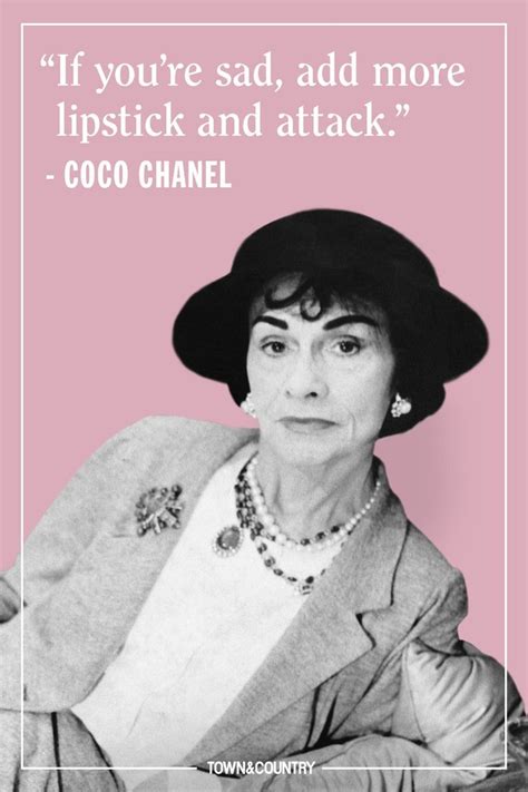 quotes about fashion coco chanel|Coco Chanel quotes lipstick.